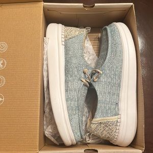 Hey Dude Wendy Rise Turquoise Multi Women’s 9